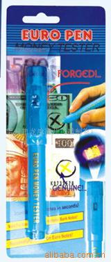 供應雙用驗鈔筆(紫外+水性)工廠,批發,進口,代購