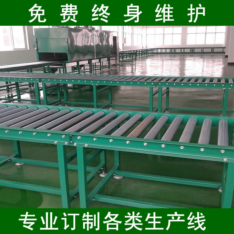 無動力手推物流滾筒流水線設備簡易手動紙盒包裝滾筒輸送線工廠,批發,進口,代購