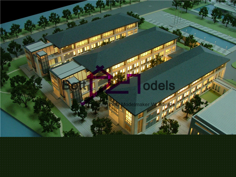 上海廠傢直銷旅遊管理中心 別墅設計 金屬建築模型 度假別墅模型工廠,批發,進口,代購