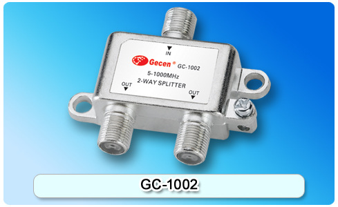 佳訊5-1000MHz二輸出分配器 GC-1002工廠,批發,進口,代購