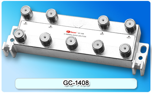 佳訊5-1000MHz八輸出分配器 GC-1408工廠,批發,進口,代購
