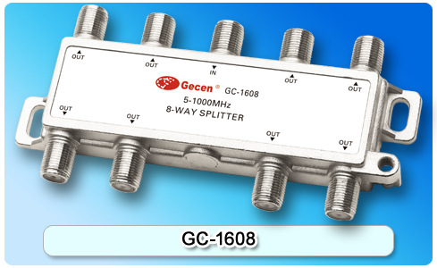 佳訊5-1000MHz八輸出分配器 GC-1608工廠,批發,進口,代購