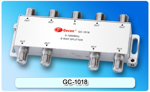 佳訊5-1000MHz八輸出分配器 GC-1018工廠,批發,進口,代購