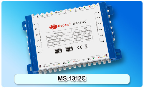 佳訊衛星信號多路開關十三進十二出 MS-1312C工廠,批發,進口,代購