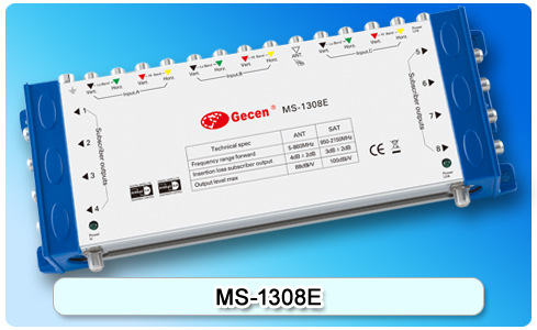 佳訊衛星信號多路開關十三進八出  MS-1308E批發・進口・工廠・代買・代購