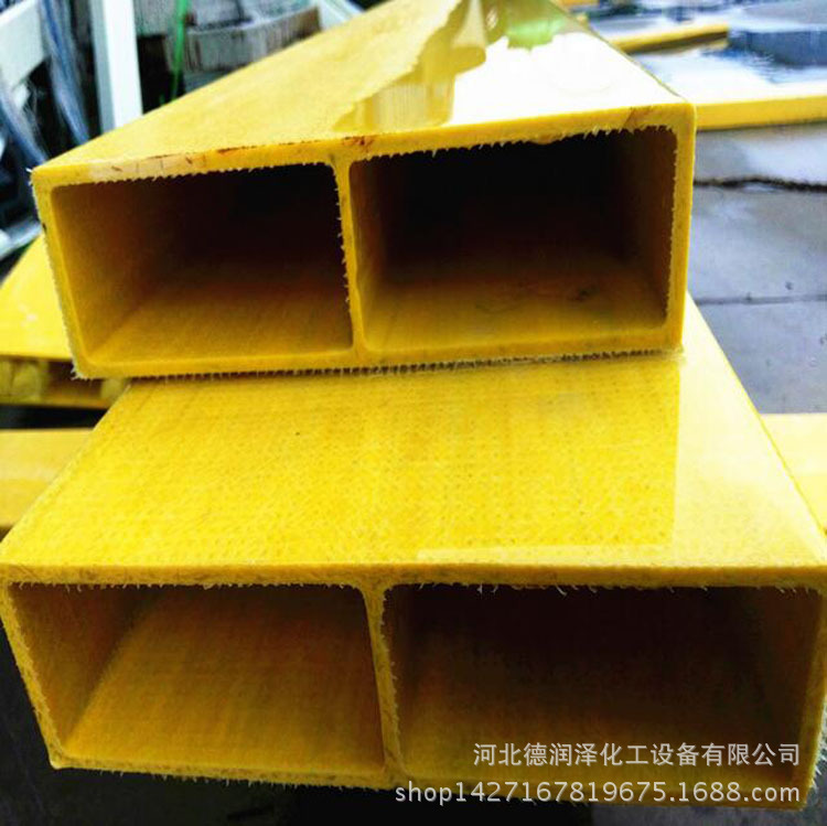 廠傢熱銷 玻璃鋼拉擠型材 專業定製生產絕緣防腐 玻璃鋼矩形管工廠,批發,進口,代購