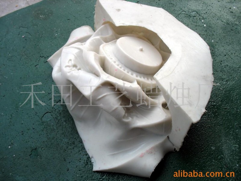 廠傢直供【特別光亮】蓮花蠟燭進口彩色矽膠模具【本廠首創】工廠,批發,進口,代購