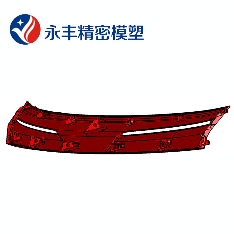 專業生產模具 尾部飾板模具 汽車模具 設計研發註塑加工工廠,批發,進口,代購
