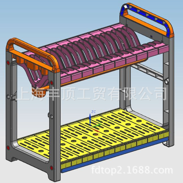 專業註塑模具廠傢設計製造廚房碟碗架塑料模 塑料製品註塑加工批發・進口・工廠・代買・代購