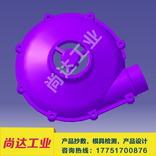 專業承接風扇2D轉3D 模型設計 3D建模 外形設計 卓越品質高性價比批發・進口・工廠・代買・代購