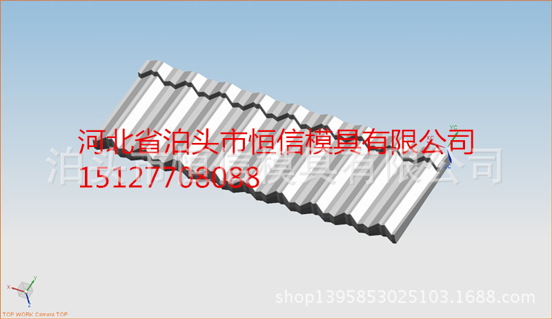 金屬瓦設備模具——泊頭恒信模具廠直供工廠,批發,進口,代購