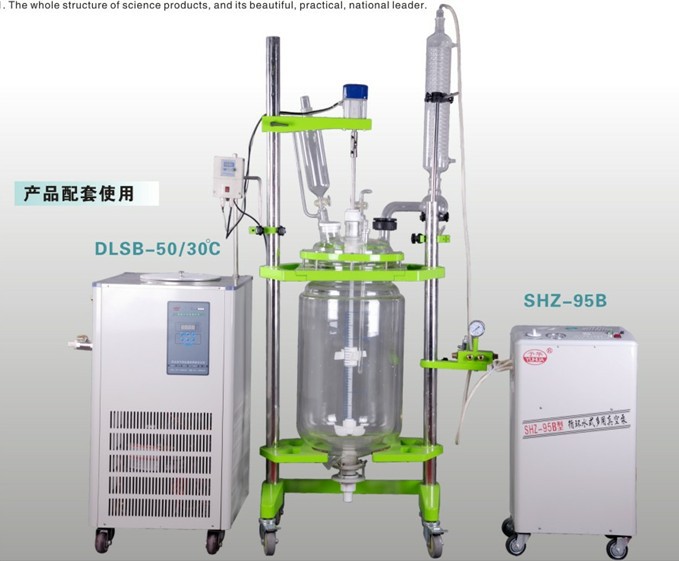 出口型雙層玻璃反應釜予華機器廠傢直銷工廠,批發,進口,代購