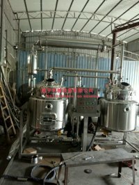 雙效濃縮器 單效濃縮蒸發器 真空濃縮鍋  提取濃縮機組 提取罐工廠,批發,進口,代購
