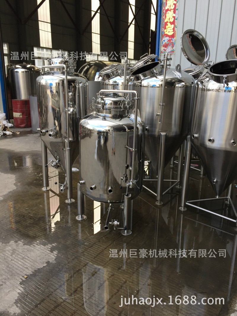 專業生產定做啤酒發酵罐 冰水罐 啤酒設備 釀酒設備 啤酒罐工廠,批發,進口,代購