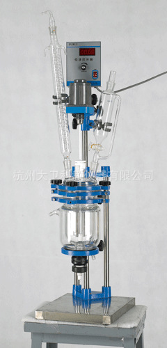 直銷供應 無極調速PGR系列雙層玻璃反應釜 PGR-1L玻璃反應釜批發・進口・工廠・代買・代購