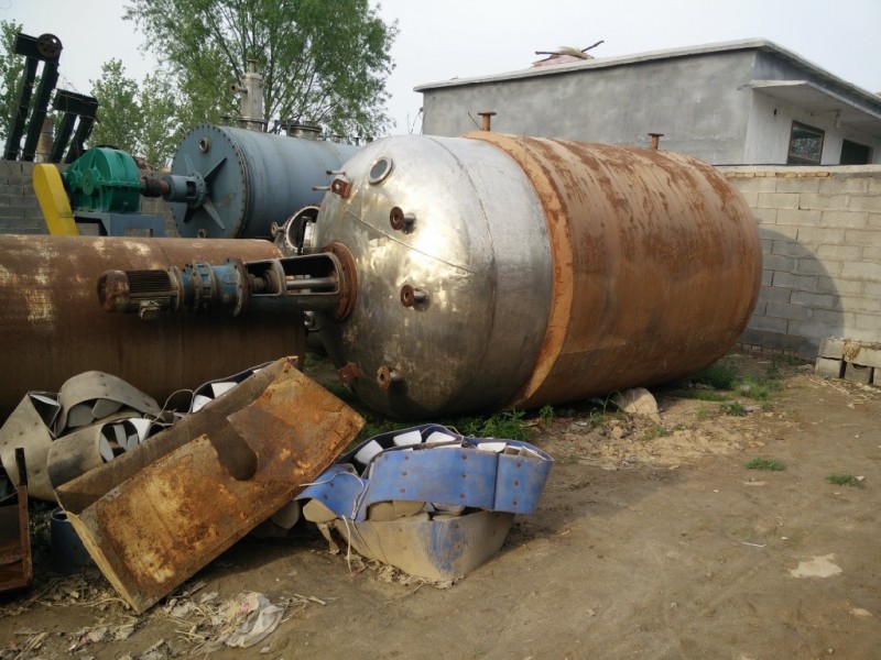 新疆烏魯木齊低價轉讓二手化工設備不銹鋼反應釜（現貨供應）批發・進口・工廠・代買・代購