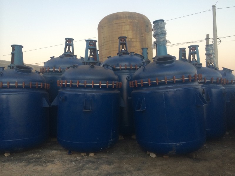 二手全新5噸搪瓷反應釜，現有庫存設備16臺工廠,批發,進口,代購