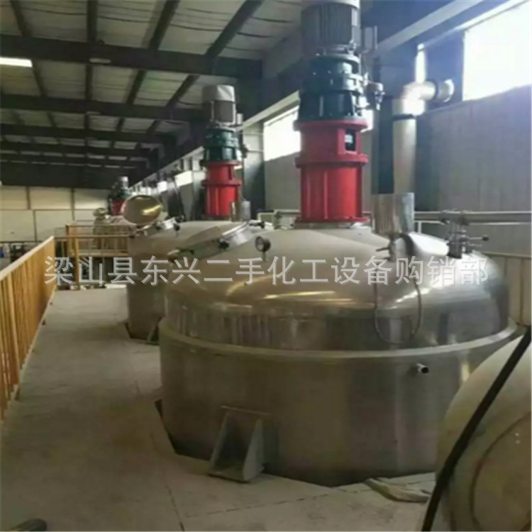 二手10噸內盤管加熱不銹鋼反應釜供應，二手不銹鋼反應釜低價供應工廠,批發,進口,代購