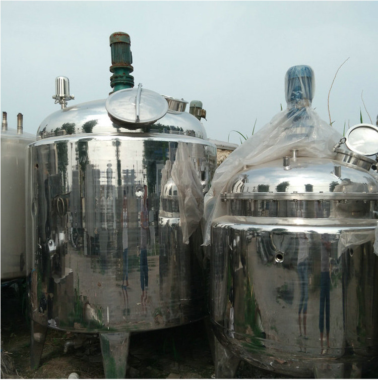轉讓處理二手5立方不銹鋼反應釜工廠,批發,進口,代購