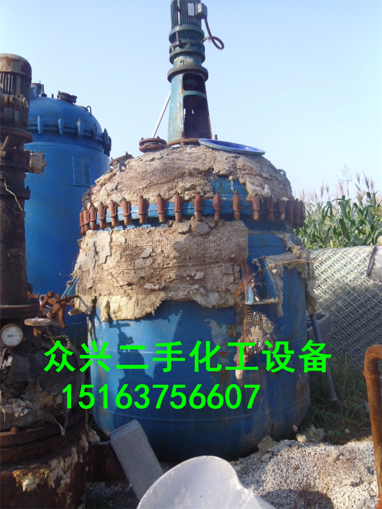 出售二手反應釜 二手3噸搪瓷反應釜工廠,批發,進口,代購