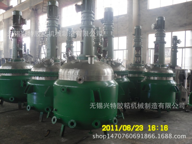專業製造膠黏劑反應釜熱熔膠反應釜電加熱膠水夾套反應釜攪拌釜工廠,批發,進口,代購