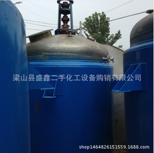 廠傢供應 二手反應釜廠傢 常備大量現貨 1噸二手不銹鋼反應釜批發・進口・工廠・代買・代購
