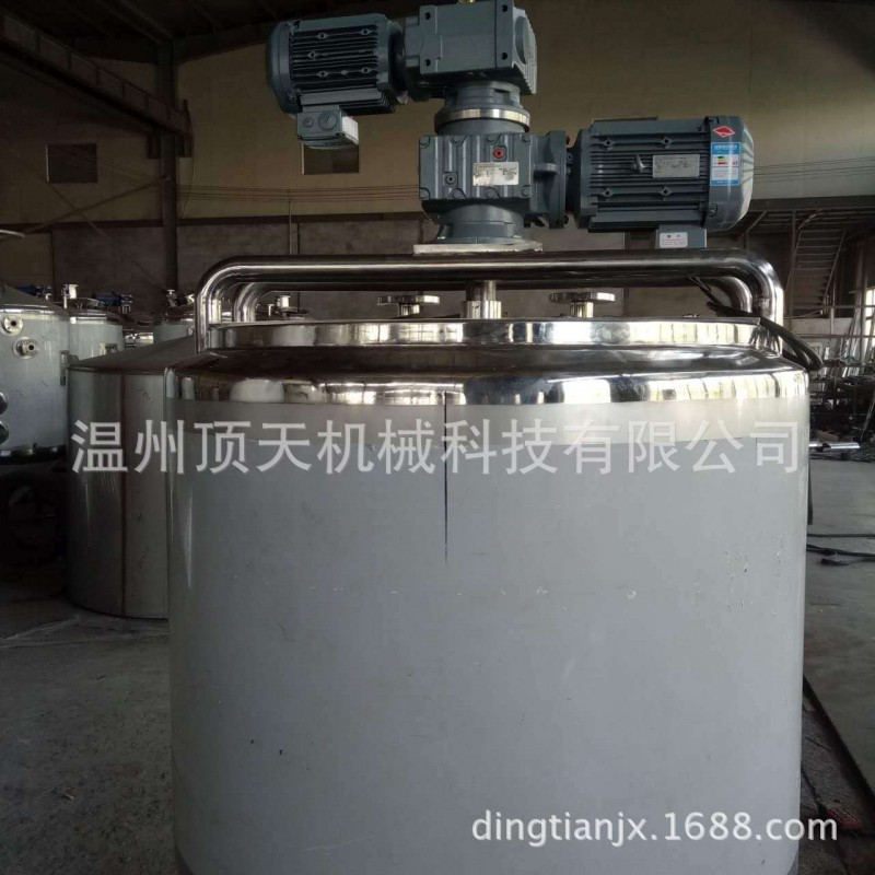 電加熱不銹鋼反應釜1000L 加工定製不銹鋼反應釜保修一年工廠,批發,進口,代購