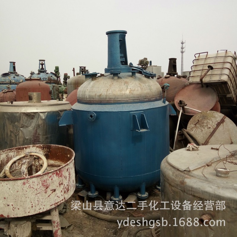 二手50L搪瓷反應釜供應 二手小型實驗反應釜、玻璃反應釜出售工廠,批發,進口,代購