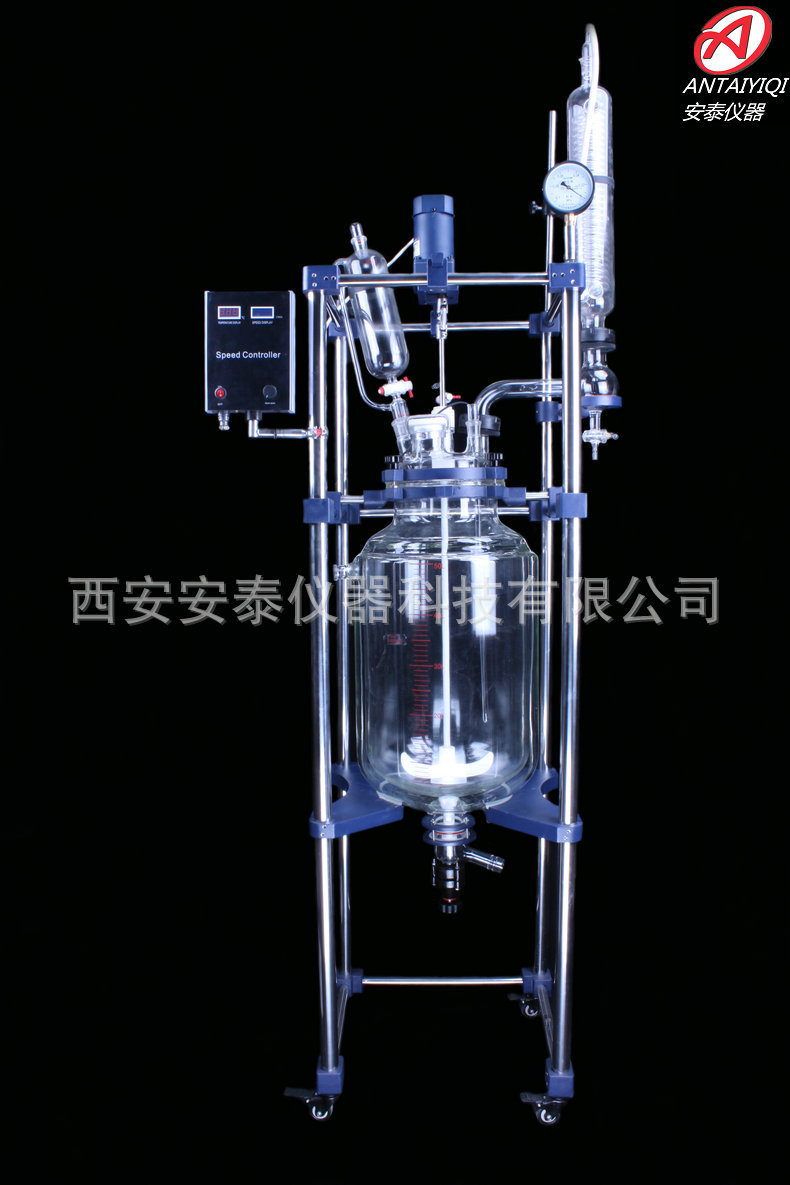 廠傢供應S212-20L雙層玻璃反應釜 大型玻璃反應釜批發・進口・工廠・代買・代購