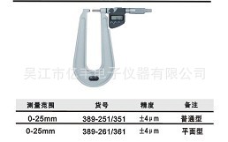 長期供應日本三豐389-361數顯千分尺工廠,批發,進口,代購