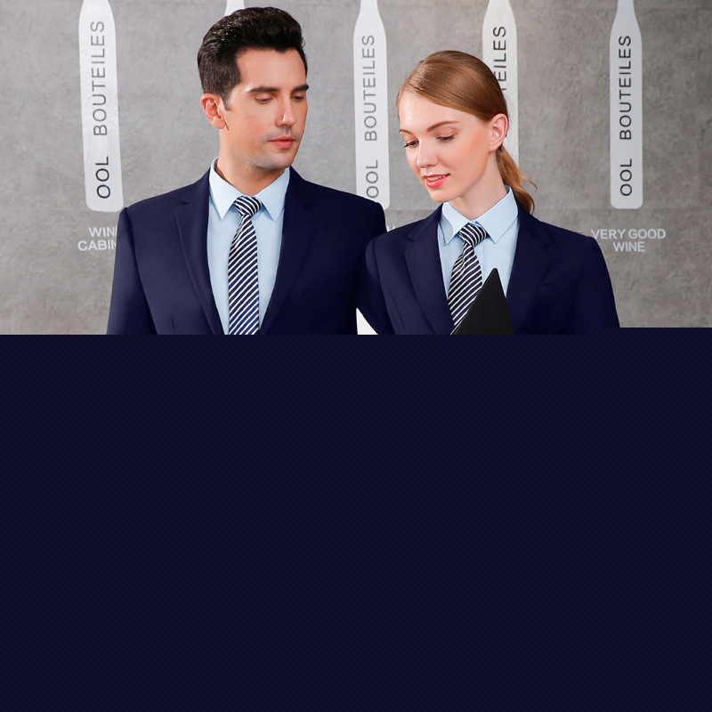 秋冬商務時尚職業正裝西服套裝男士西裝工作服男女同款辦公室套服批發・進口・工廠・代買・代購