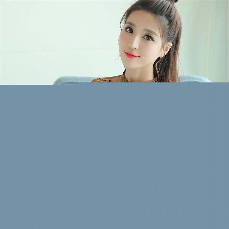 2016秋冬新款韓版繡花亮片修身百搭高領加絨長袖網紗兔毛打底衫女工廠,批發,進口,代購