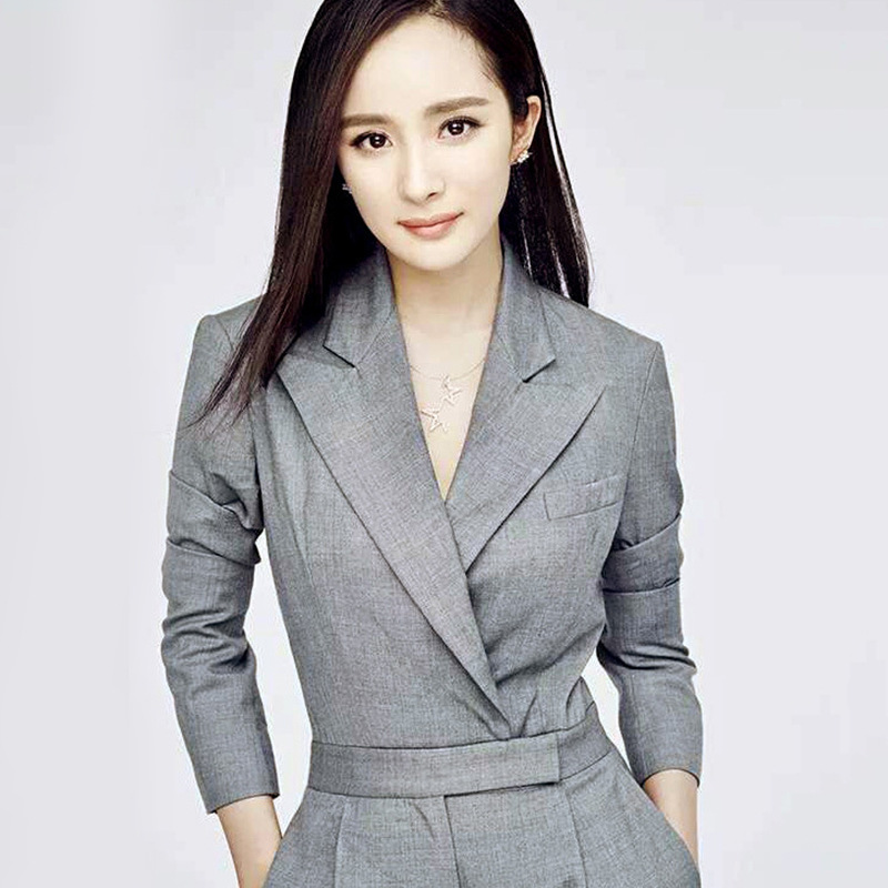 2016新款連身褲女 修身時尚西裝正裝長袖女式休閒套裝 褲套裝批發・進口・工廠・代買・代購