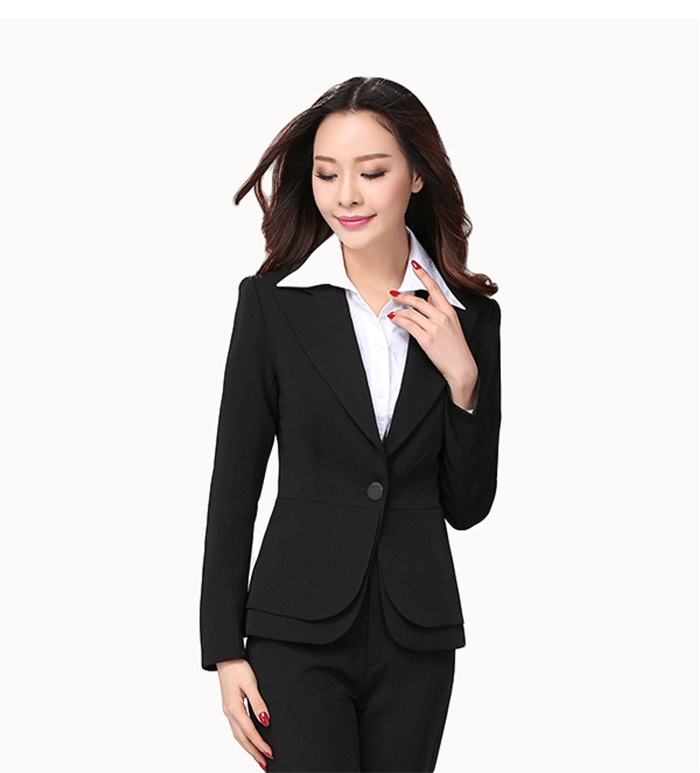 職業套裝女裝春秋長袖工作服YCZY-004時尚白領商務職業裝女士正裝批發・進口・工廠・代買・代購