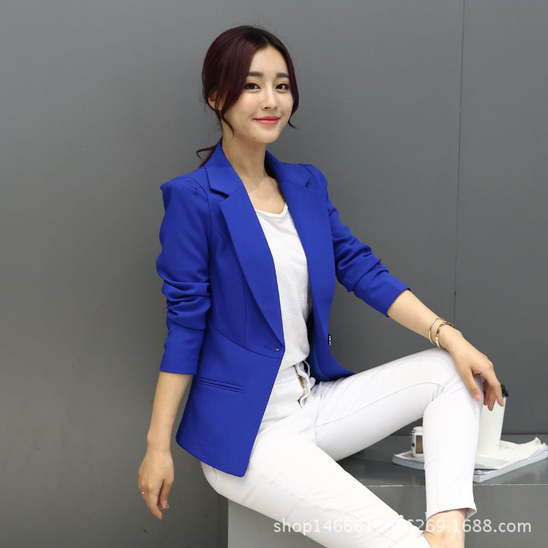 小西裝外套女休閒大碼小西服修身氣質時尚外套工廠,批發,進口,代購