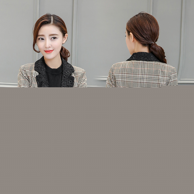 2016秋裝韓版大碼女裝西服一粒扣外套批發・進口・工廠・代買・代購