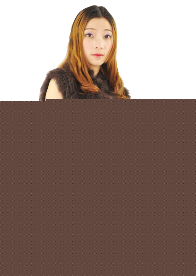 冬季保暖 手工針織兔毛女士皮草馬甲背心 廠傢批發工廠,批發,進口,代購