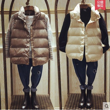 2016秋冬新款羽絨馬甲女短款韓版加厚百搭學生坎肩背心麵包服外套批發・進口・工廠・代買・代購