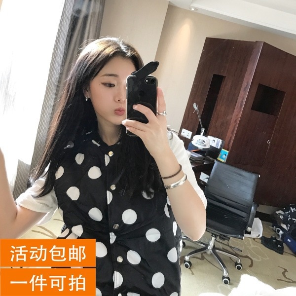 婍女裝韓版新款寬松顯瘦加厚保暖馬甲麵包服小背心棉襖棉服女潮批發・進口・工廠・代買・代購