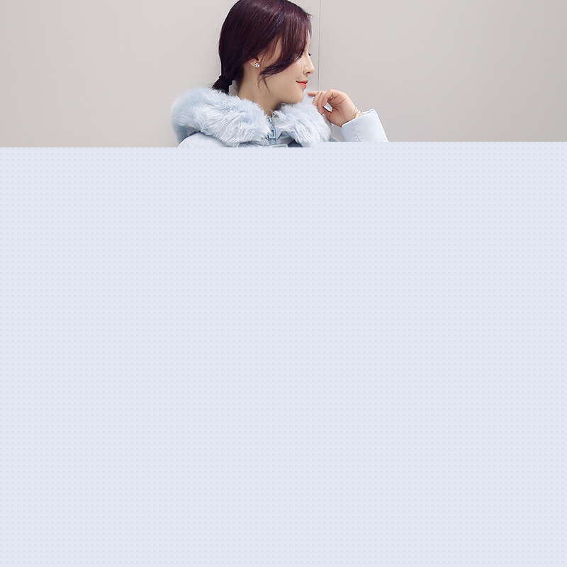 大羽絨棉服女韓版修身顯瘦中長款棉襖冬天大毛領加厚棉衣外套連帽工廠,批發,進口,代購