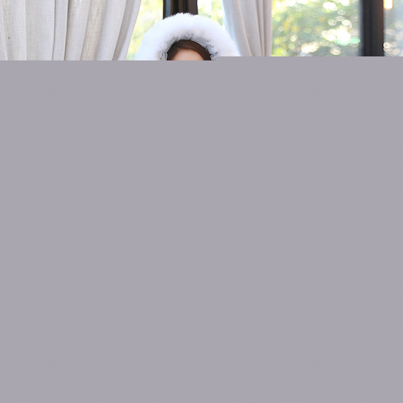 上彩2016新款韓版連帽羽絨衣女中長款加厚寬松真貉子毛領羽絨衣潮工廠,批發,進口,代購