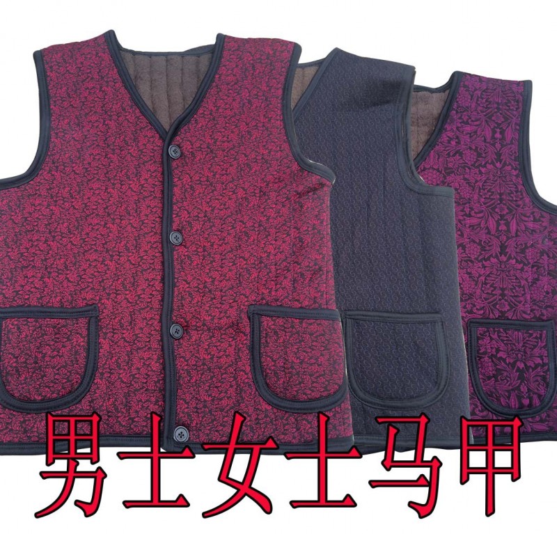 廠傢直銷 2014秋冬新款時尚媽媽裝馬夾 中老年 加絨加厚 馬甲 女工廠,批發,進口,代購