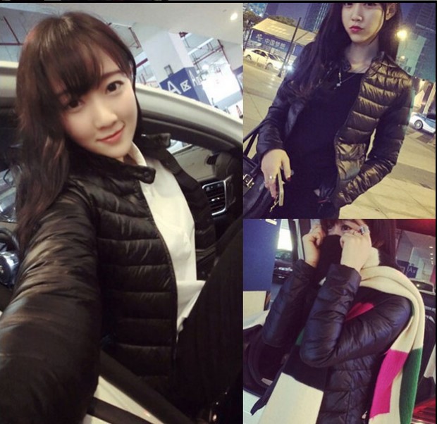 2016冬季新款修身女士韓版修身棉襖短款輕薄棉衣棉服外套女工廠,批發,進口,代購