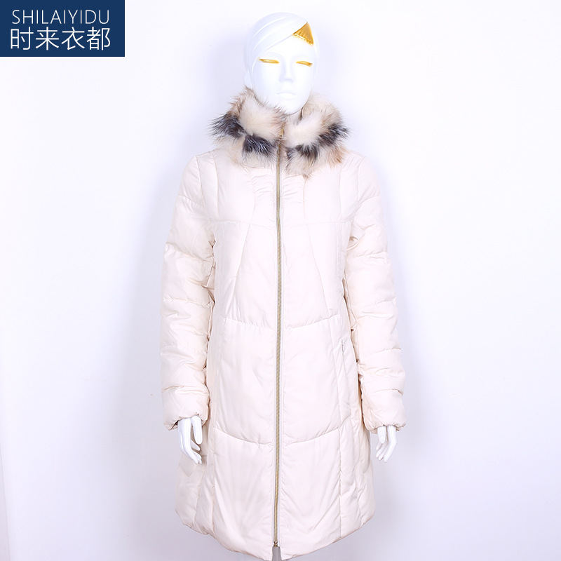 廠傢直銷韓版狐貍毛領子女式棉衣款式新穎保暖舒適歡迎咨詢購買工廠,批發,進口,代購