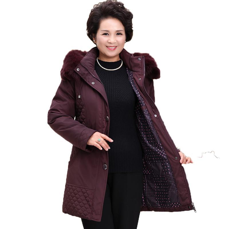 中老年人羽絨衣女中長款加厚可拆卸內膽奶奶裝新款加肥加大羽絨衣工廠,批發,進口,代購
