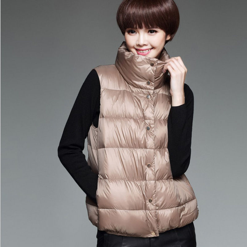 杭州女裝 羽絨衣2016冬裝韓國東大門新款背心休閒外套一件代發工廠,批發,進口,代購