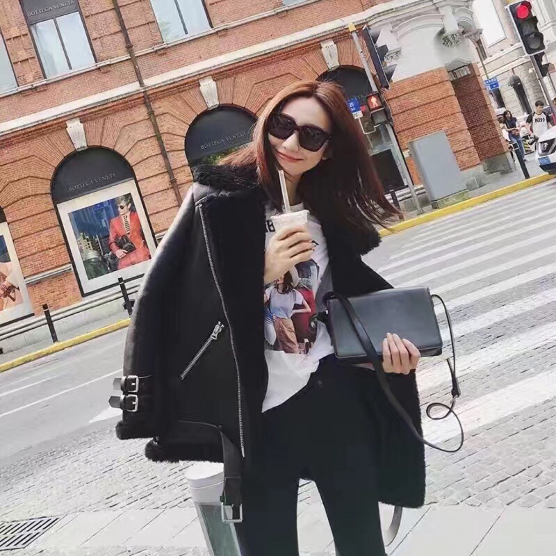 acne皮毛一體男女同款海寧皮草正品歐洲站高檔女裝秋冬新款批發・進口・工廠・代買・代購