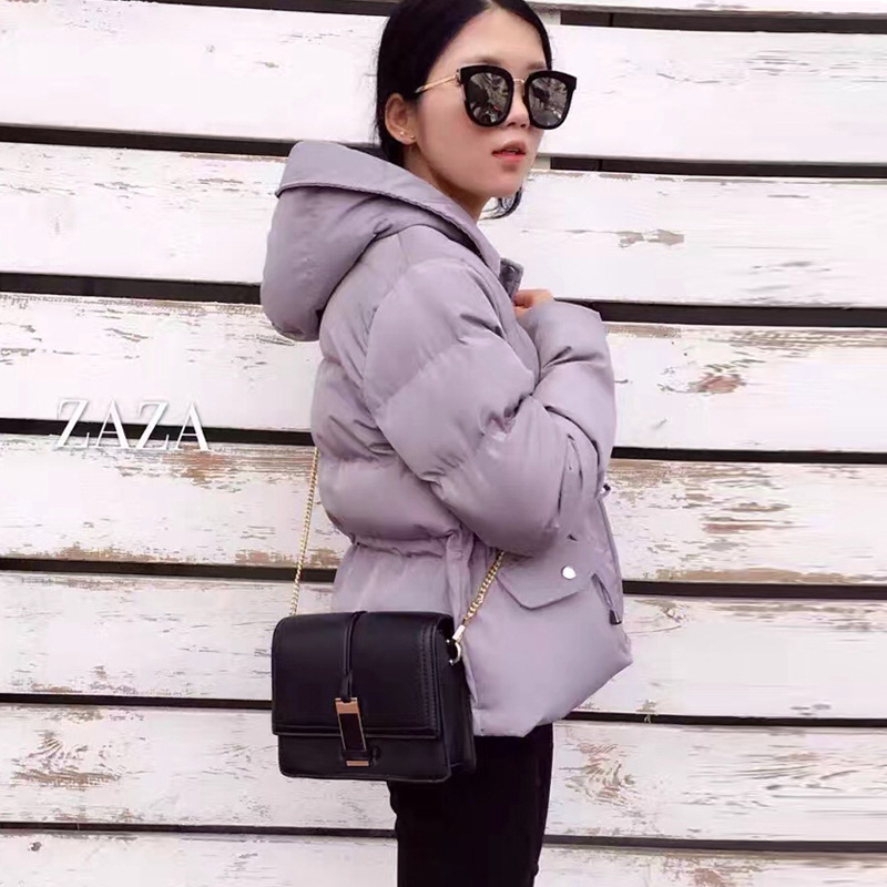 實拍5810冬季新款韓版寬松麵包服連帽棉衣女加厚棉服外套短款批發・進口・工廠・代買・代購