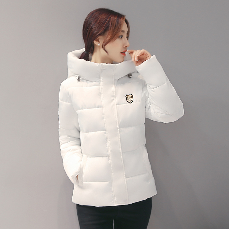 2016新款秋冬裝羽絨棉衣女式短款學生韓版女棉服外套連帽 826工廠,批發,進口,代購