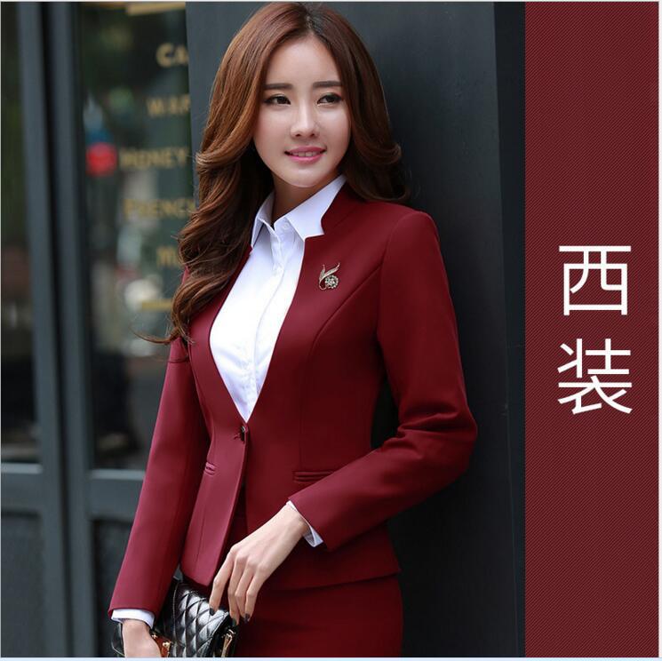 職業裝女裝套裝三件套女士正裝西服西裝套裝馬甲長袖工作服女秋冬批發・進口・工廠・代買・代購